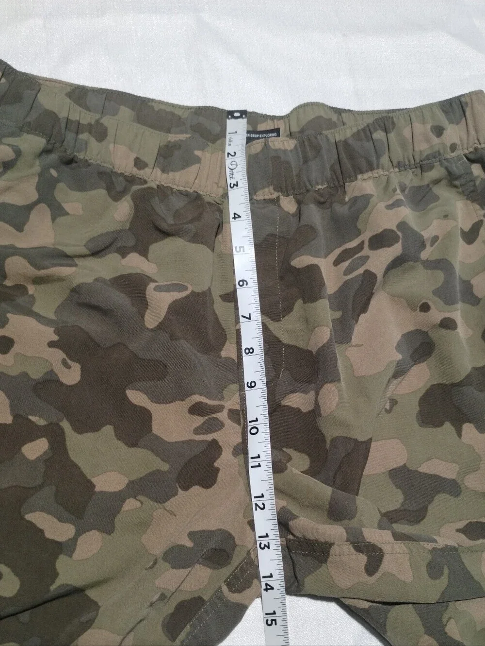 The North Face Camouflage Tee with White Logo